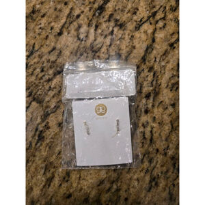 Women's Gorjana Taner Bar Mini Studs Silver One Size